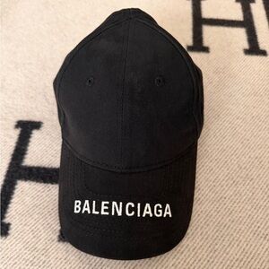 Balenciaga Logo Visor Cap